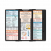 WhiteCoat Clipboard® Trifold - Blackout Medical Edition